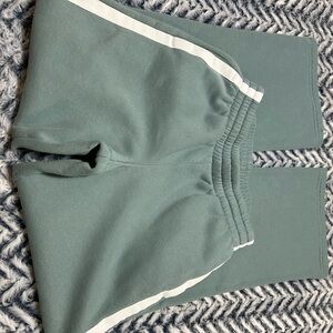 Pink Rose Women’s Joggers Sweatpants with Stripe